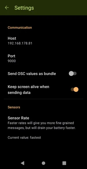 Sensors2OSC